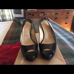 Christian Louboutin Kid Sling